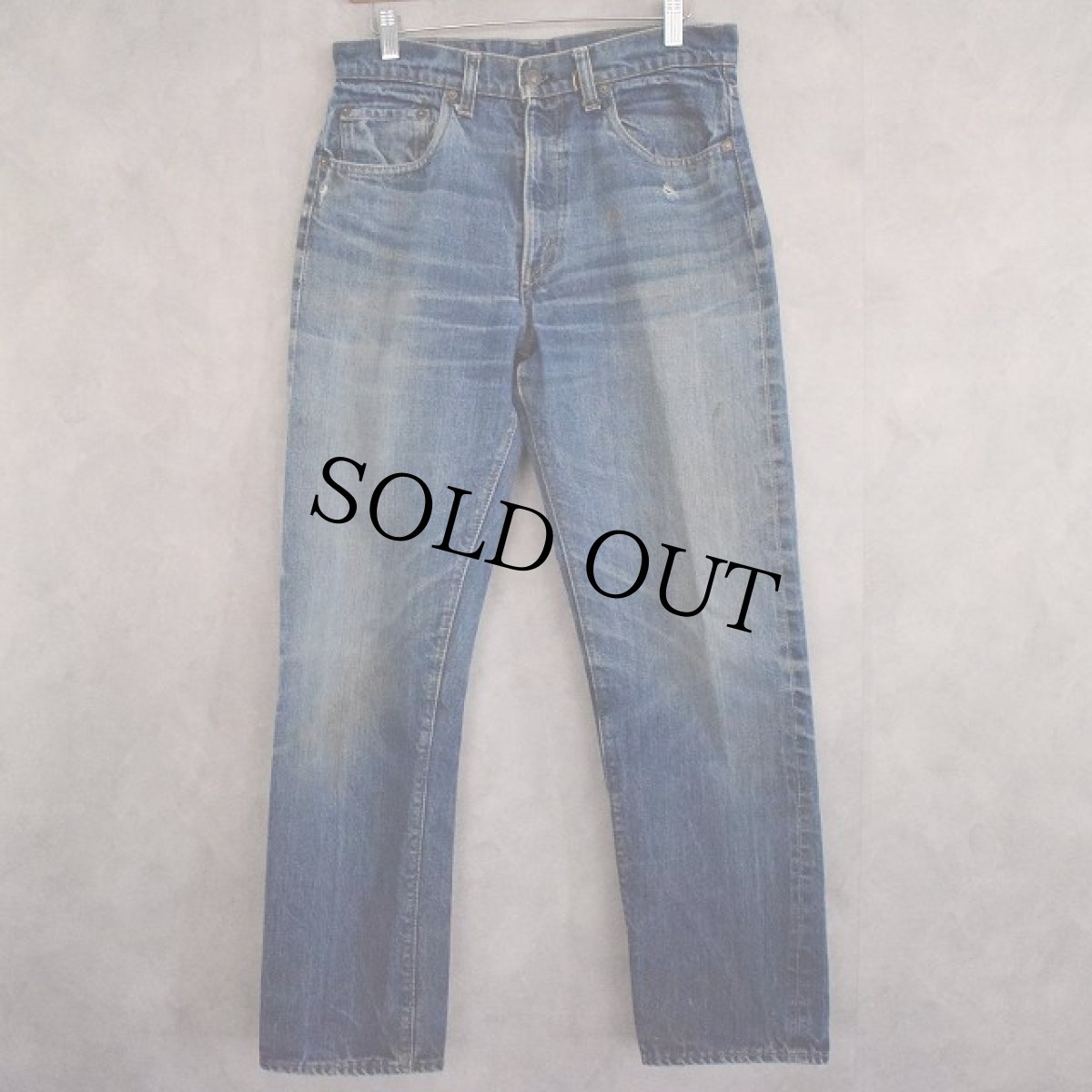 画像1: 70's Levi's 505-0217 66single デニムパンツ W31 (1)