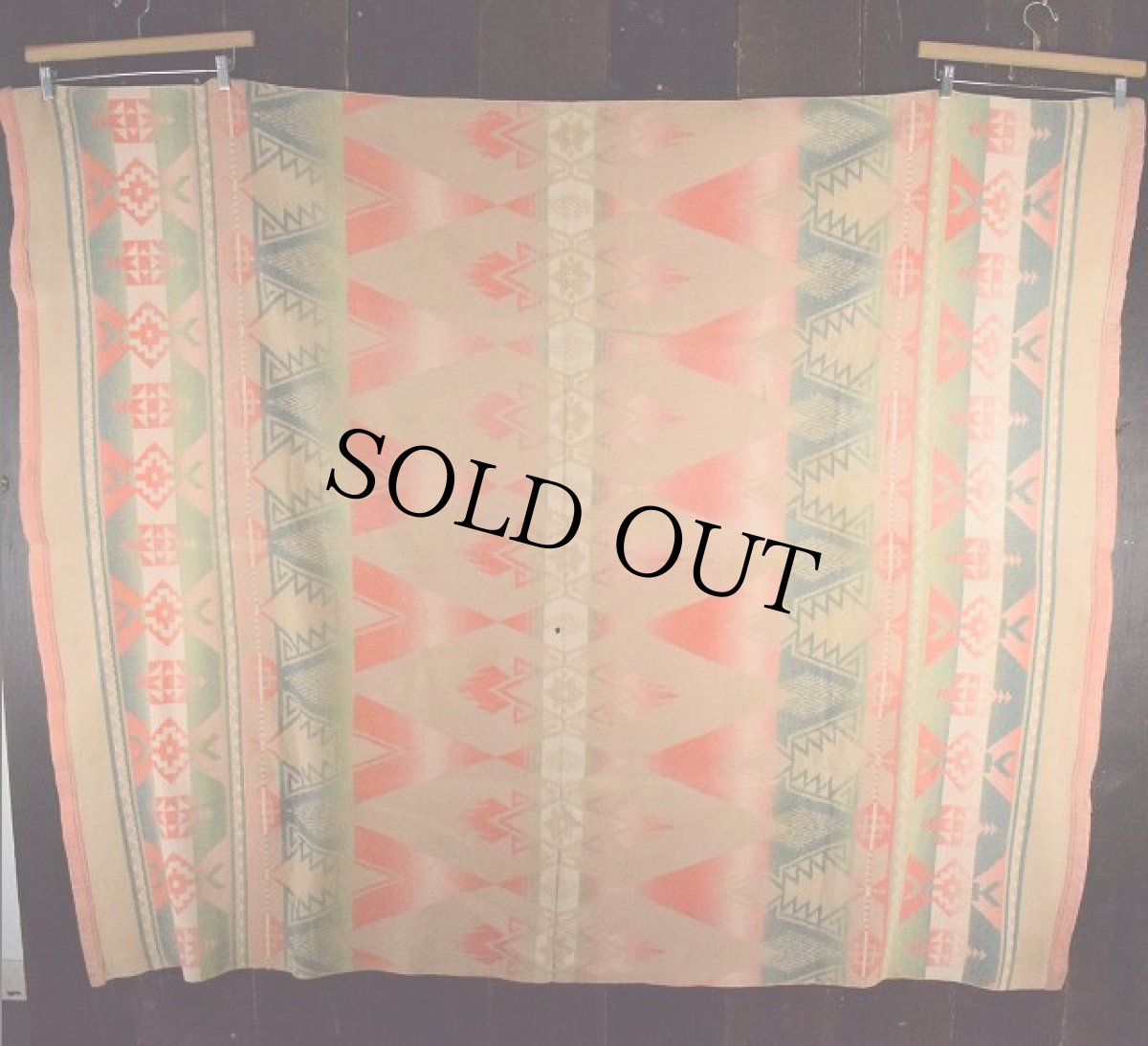 画像2: VINTAGE ビーコンパターンブランケット (2)