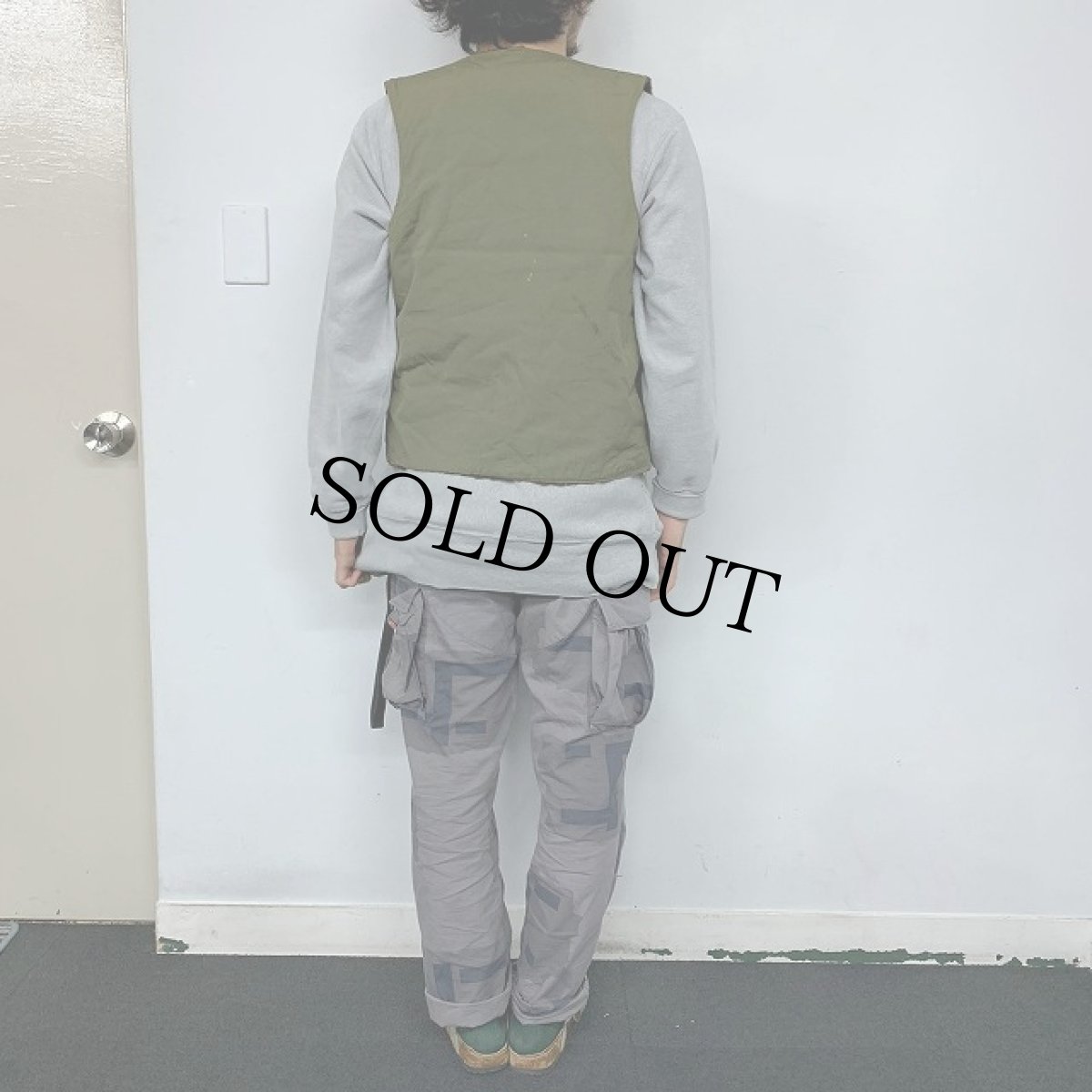 画像4: 40's US.NAVY アルパカデッキベスト (4)