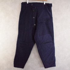 画像1: 50's ROYAL NAVY SUBMARINE TROUSERS W28-39 (1)