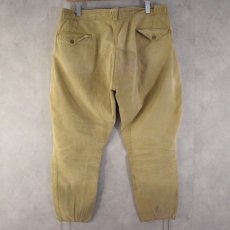 画像2: 〜30's "メタルボタン" Joppers Pants W33 (2)