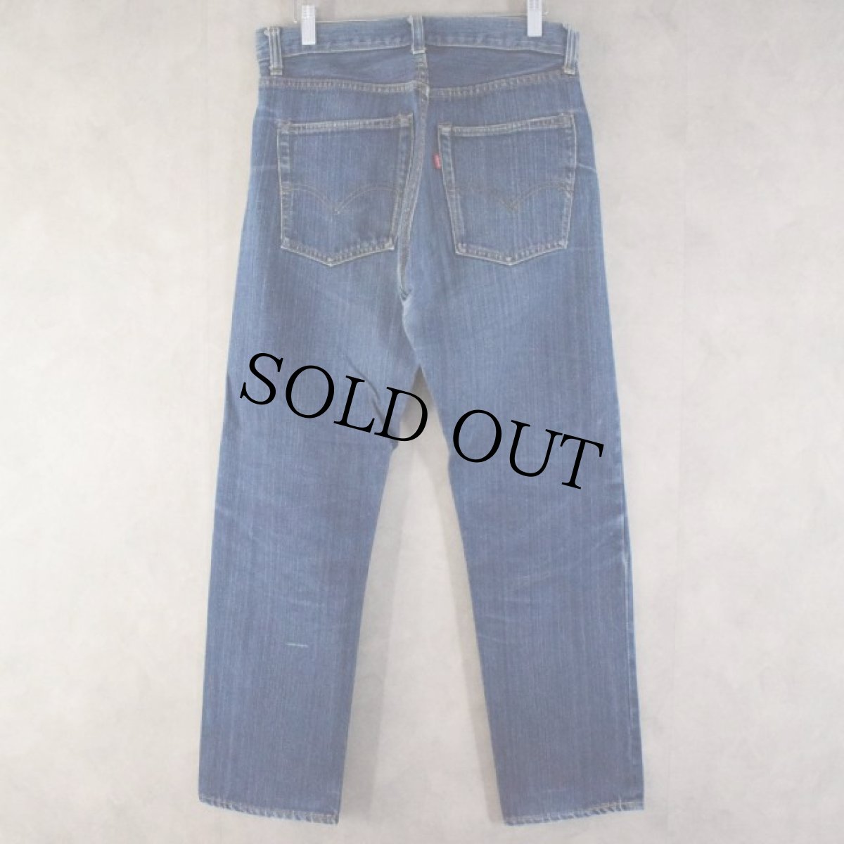 画像2: 70's Levi's 505 66single デニムパンツ W31 (2)