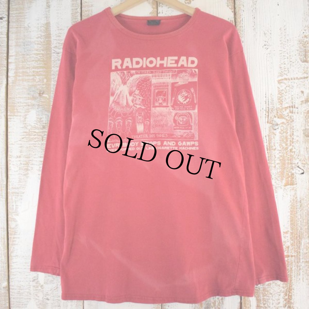 画像1: 2000 RADIOHEAD "KID A" バンドロンT L (1)