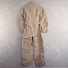 画像2: 50's BUAER-U.S.NAVY Summer Flying Coverall 38 LONG (2)