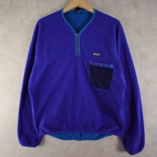 画像1: 80〜90's patagonia CAPILENE USA製 カヤック　フリースジャケット L (1)