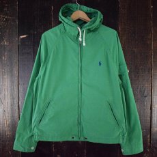 画像1: POLO Ralph Lauren フード付き スウィングトップ L (1)