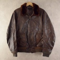 画像1: 70's Abercrombie&Fitch "G-1 TYPE" レザージャケット size42 (1)