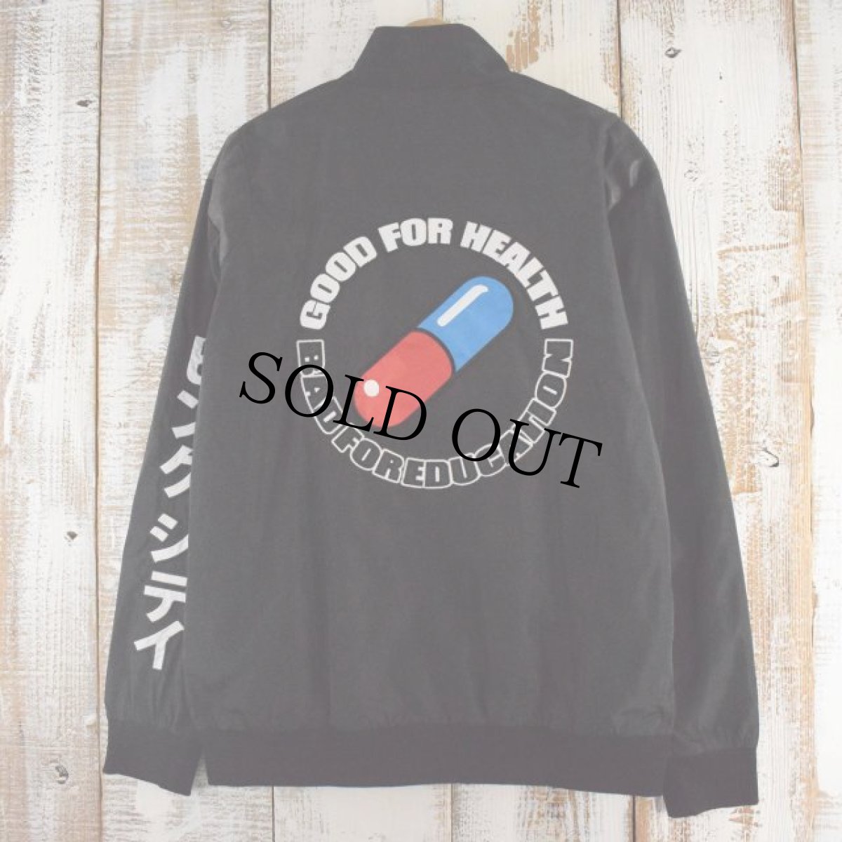 画像3: アキラ "ピンクシティ" リバーシブルジャケット BLACK XXL (3)