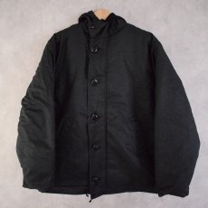 画像1: 80's ROYAL CANADIAN NAVY INTERMEDIATE COLD WEATHER PARKA MEDIUM (1)