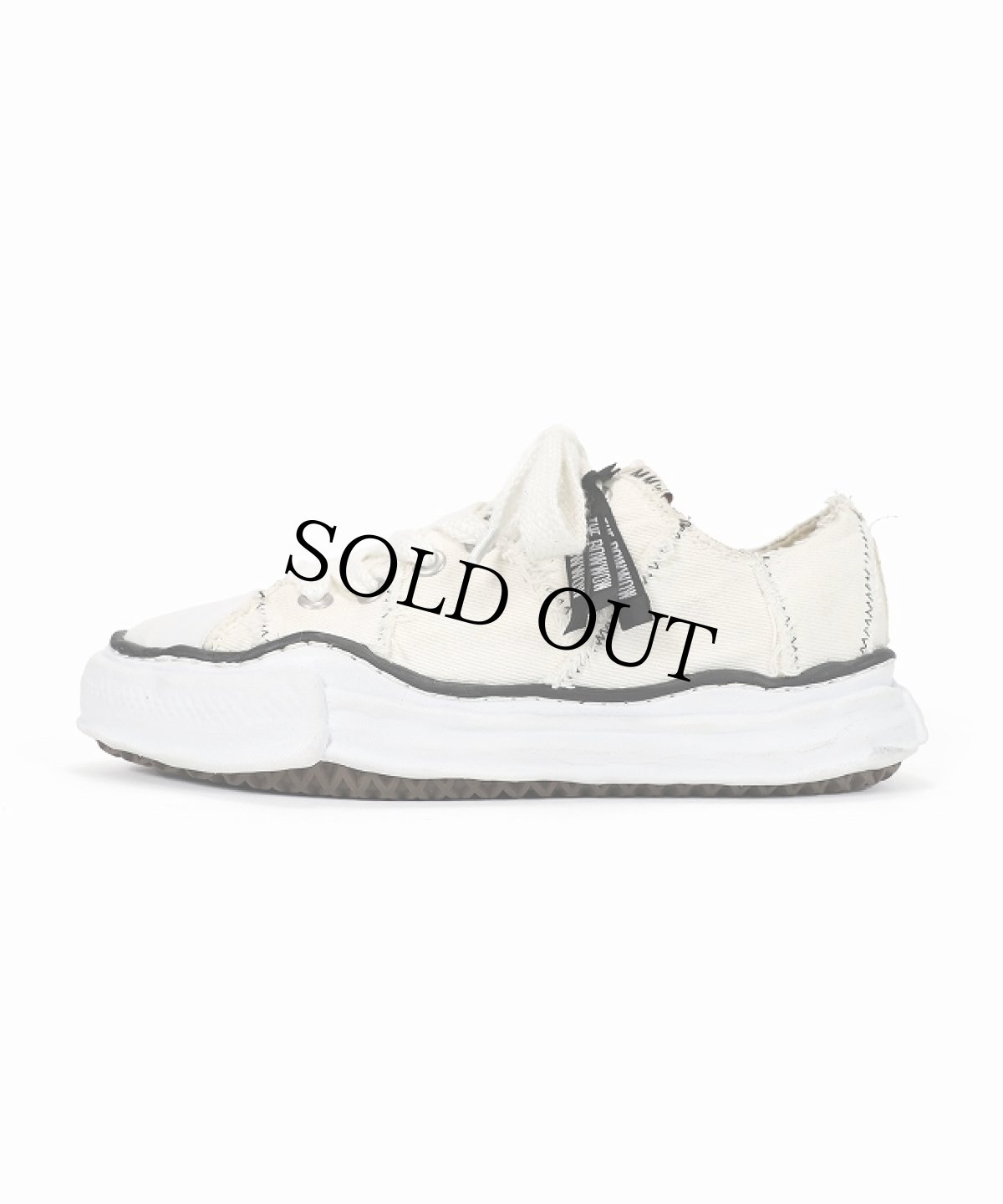 画像2: BOW WOW × RECOGNIZE × Maison MIHARAYASUHIRO  Collaborations “PATCHWORK” SNEAKERS WHITE 【SIZE 41 】 (2)