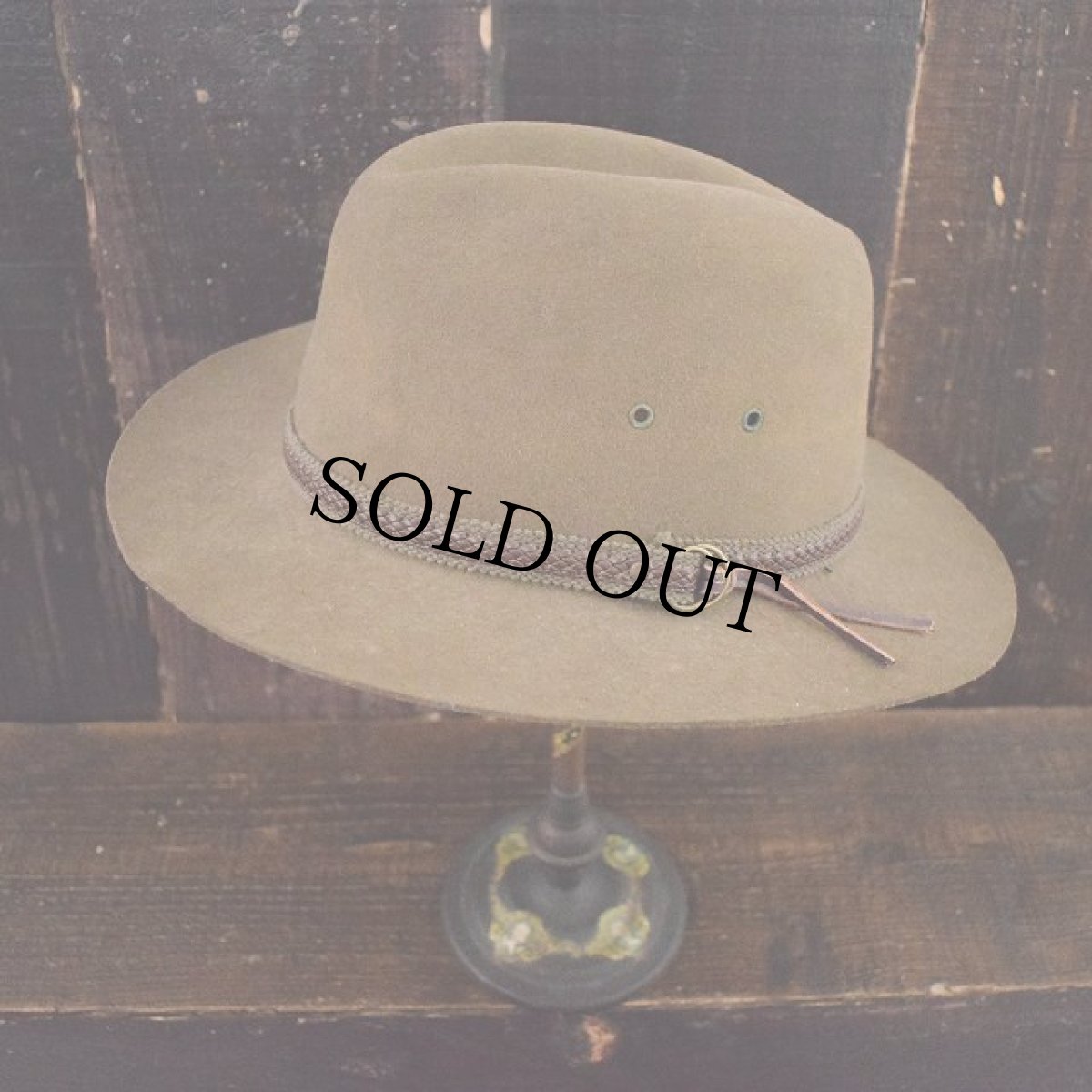 画像1: VINTAGE STETSON MALLORY HAT 7 1/2 (1)
