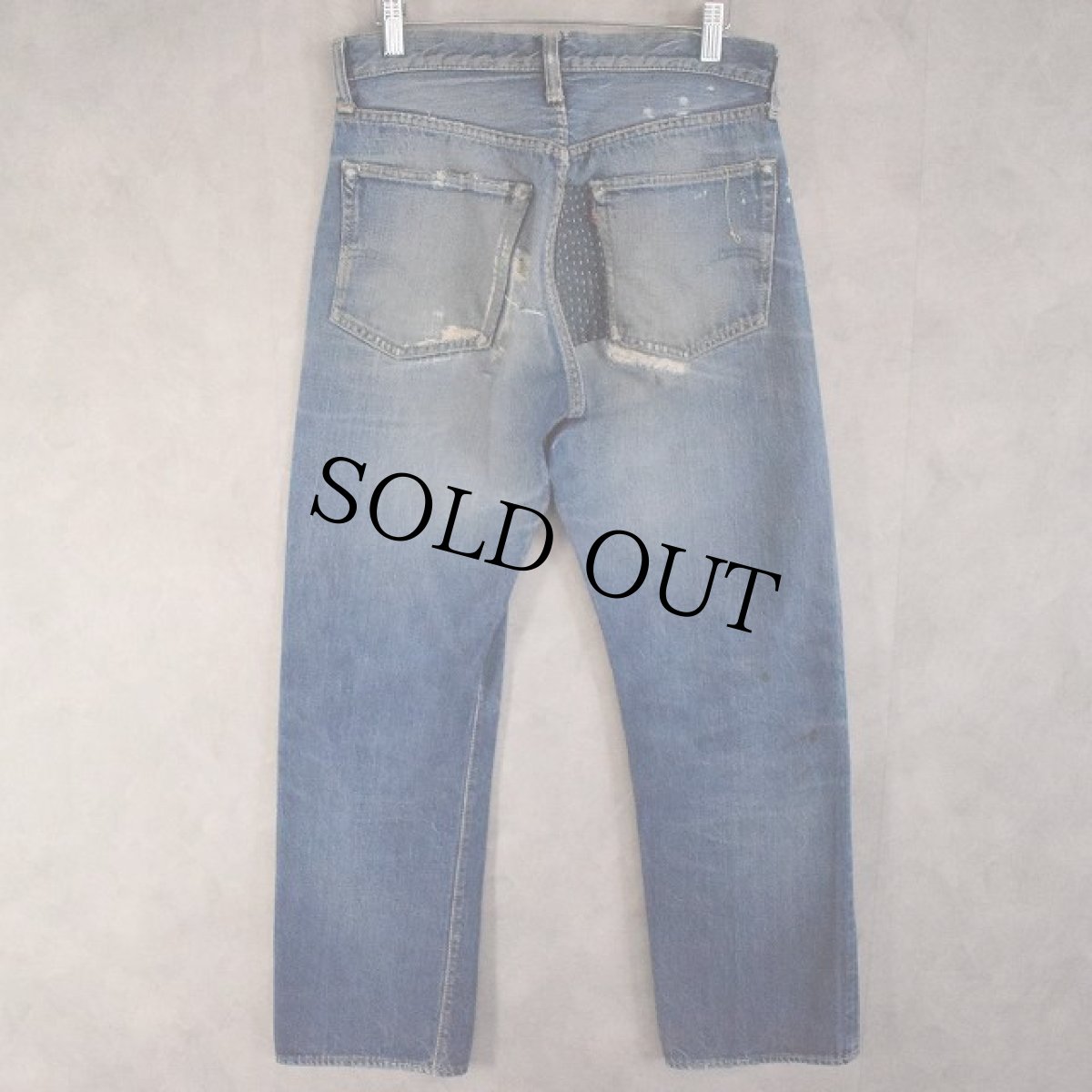 画像2: 50's LEVI'S 503BXX 両面タブ デニムパンツ W30 (2)