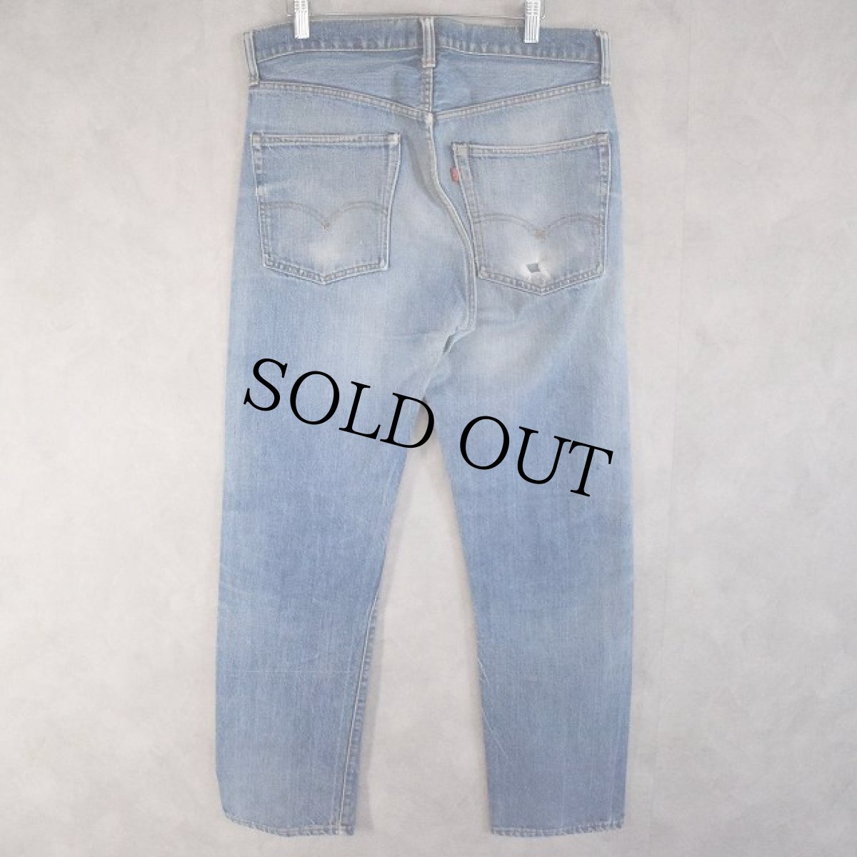 画像2: 70's Levi's 505 66single デニムパンツ W35 (2)