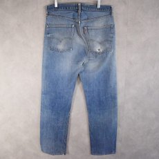 画像2: 70's Levi's 505 66single デニムパンツ W35 (2)