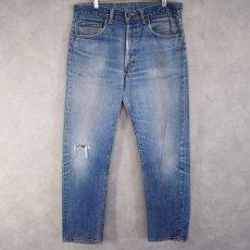 画像1: 70's Levi's 505 66single デニムパンツ W35 (1)