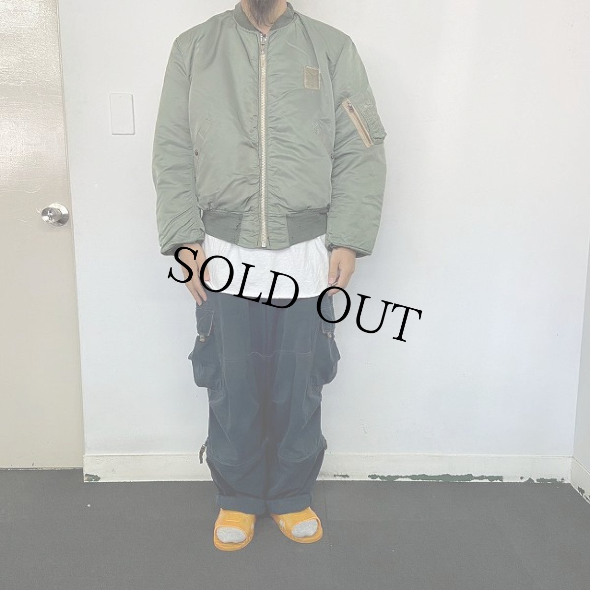 画像3: 50's U.S.AIR FORCE MA-1 Flight Jacket A TYPE 初期型 X-LARGE (3)