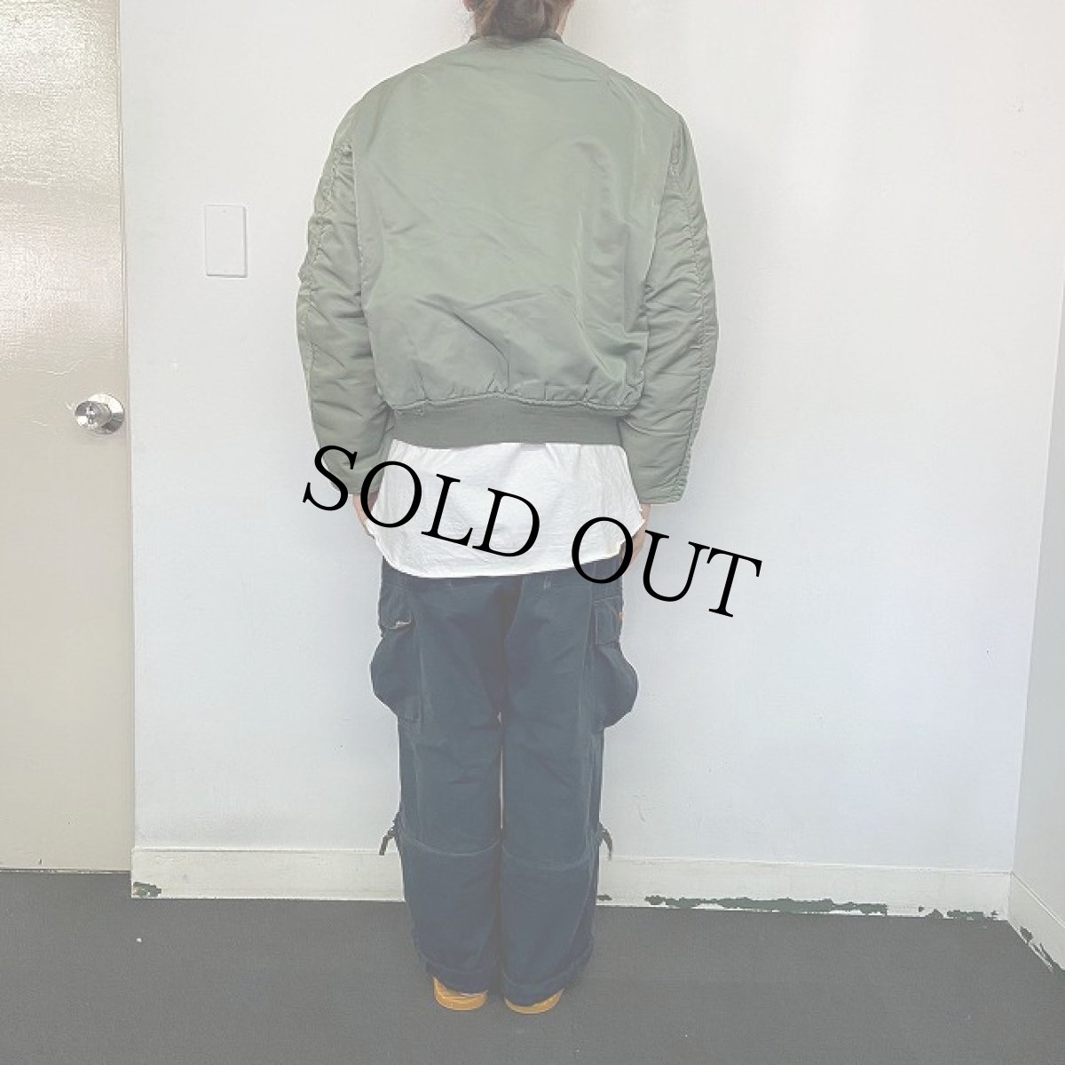 画像5: 50's U.S.AIR FORCE MA-1 Flight Jacket A TYPE 初期型 X-LARGE (5)