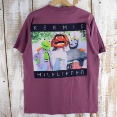 画像2: 90's The Muppets USA製 "KERMIE HILFLIPPER" TOMMYパロディTシャツ L 未使用タグ付き (2)