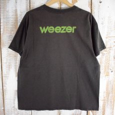 画像2: 2002 Weezer × カーミット USA製 ロックバンドTシャツ L (2)