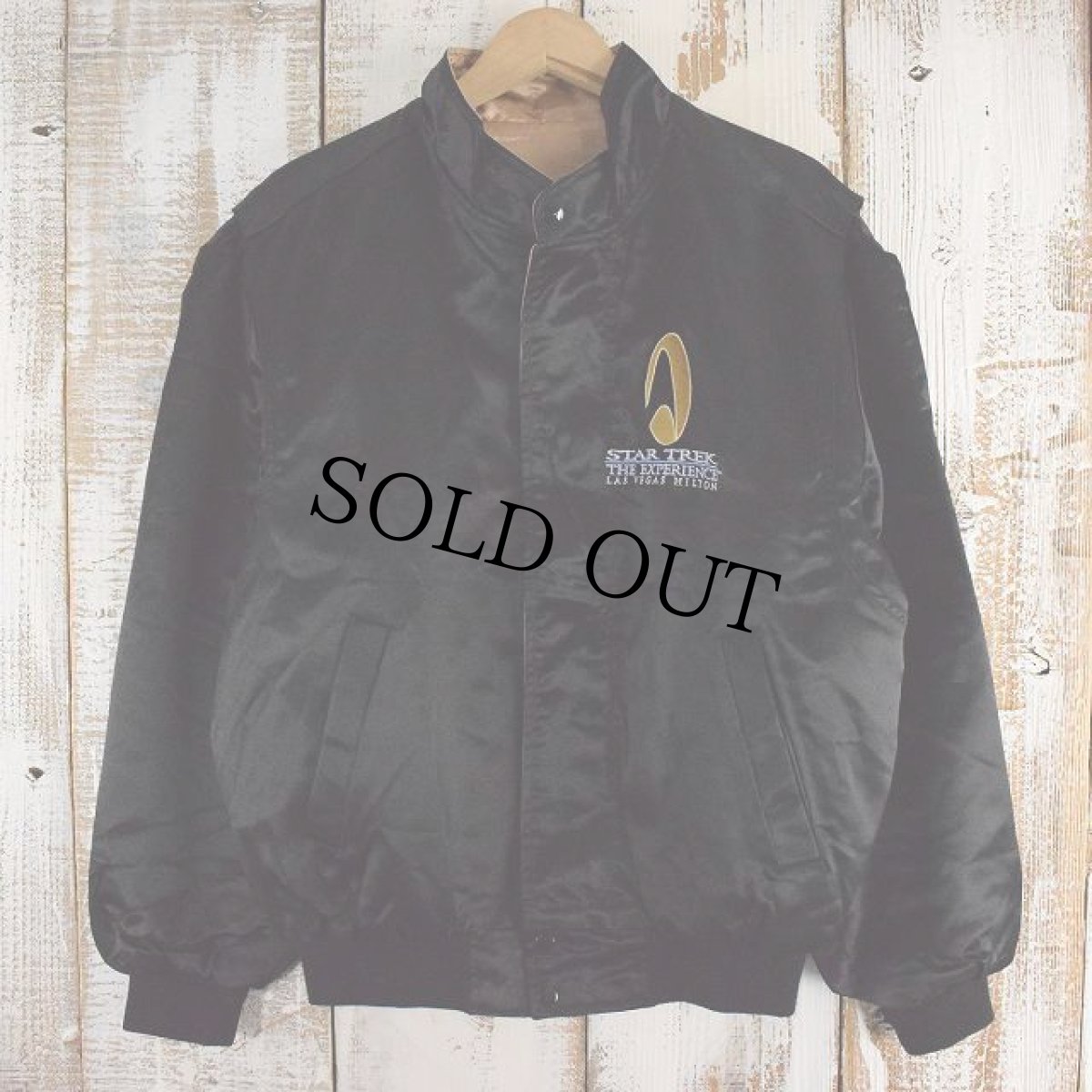 画像2: STAR TREK USA製 リバーシブル ロゴ刺繍 S (2)