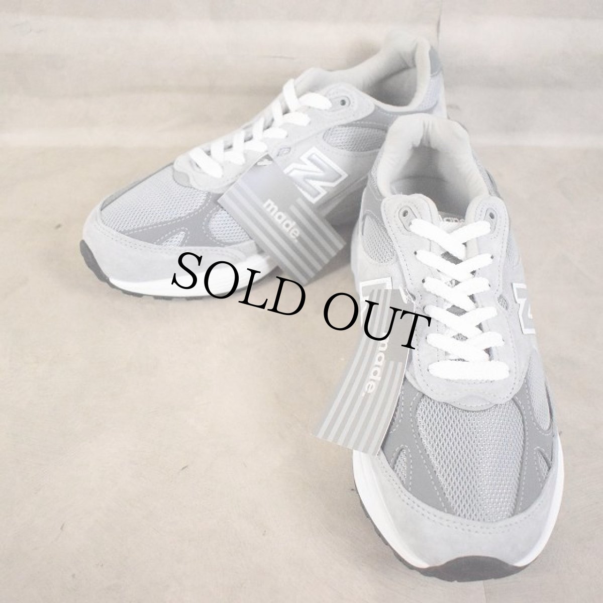 画像1: NEW BALANCE MR993GL USA製 スニーカー US8 1/2 未使用品 (1)