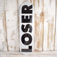 画像1: SUB POP "LOSER" レコード・レーベル スケートボード デッキ 8.375inch 未使用品 (1)