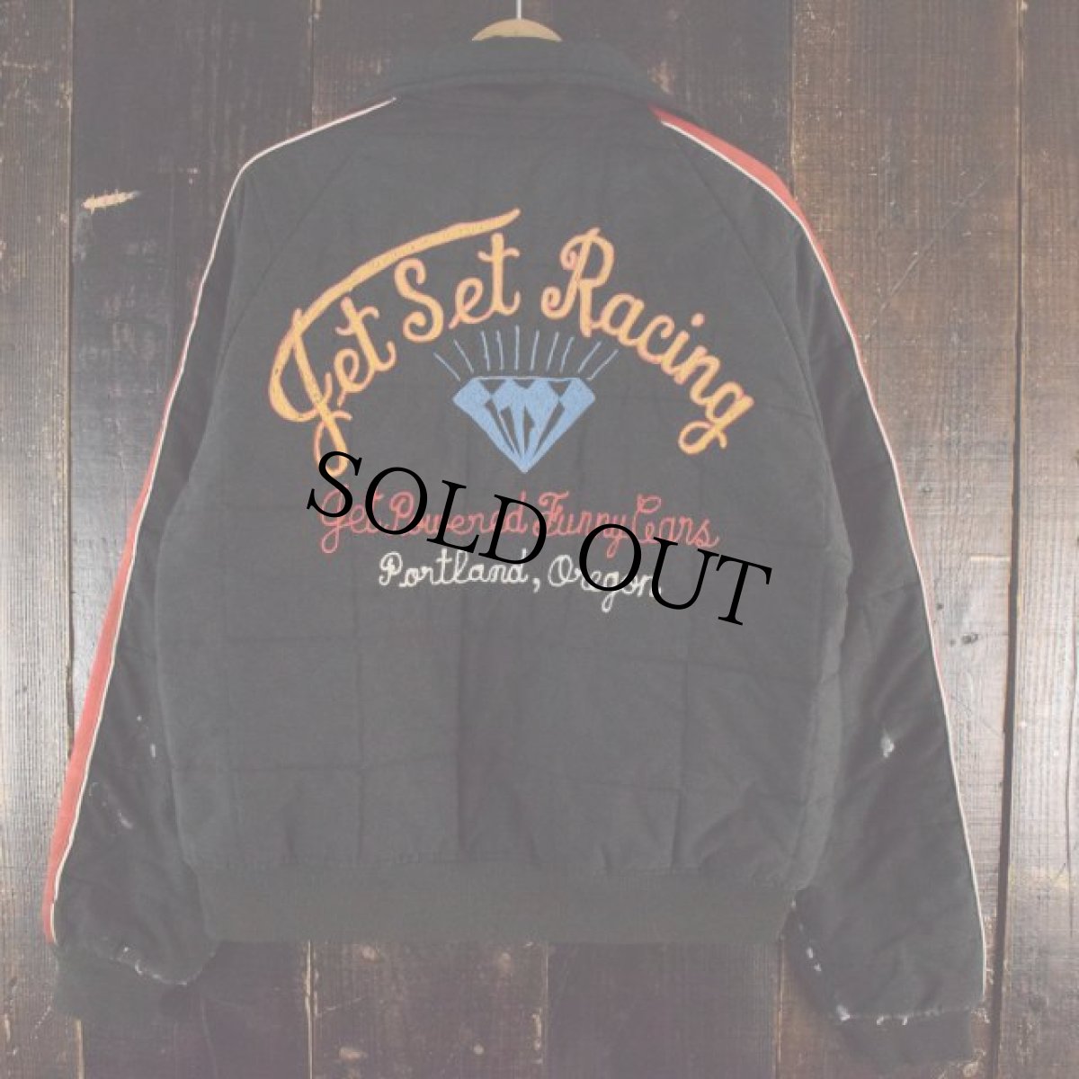 画像2: 70〜80's Swingster ワッペン付き 中綿ワークジャケット L (2)