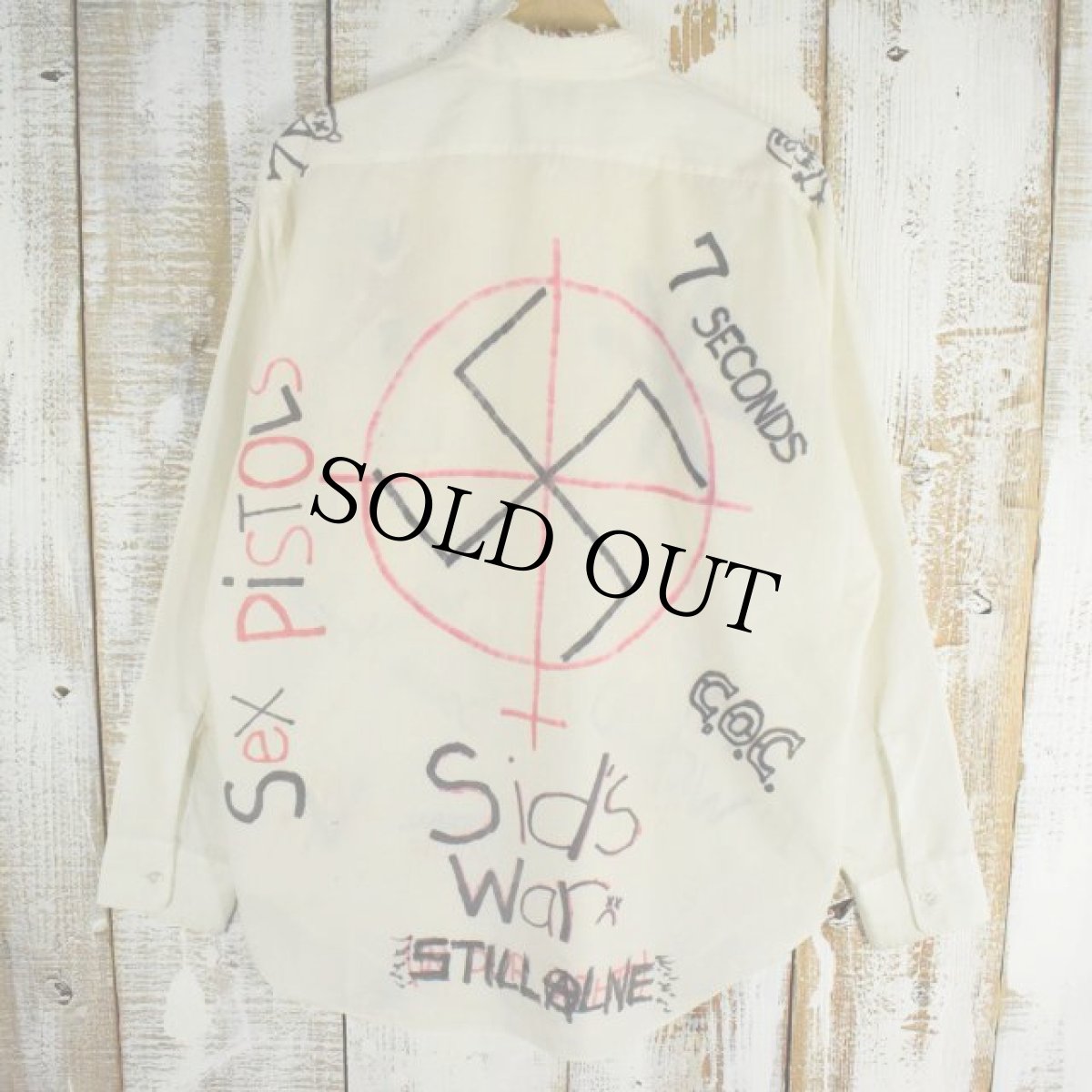 画像2: 70's ARROW ハンドペイントリメイクシャツ (2)