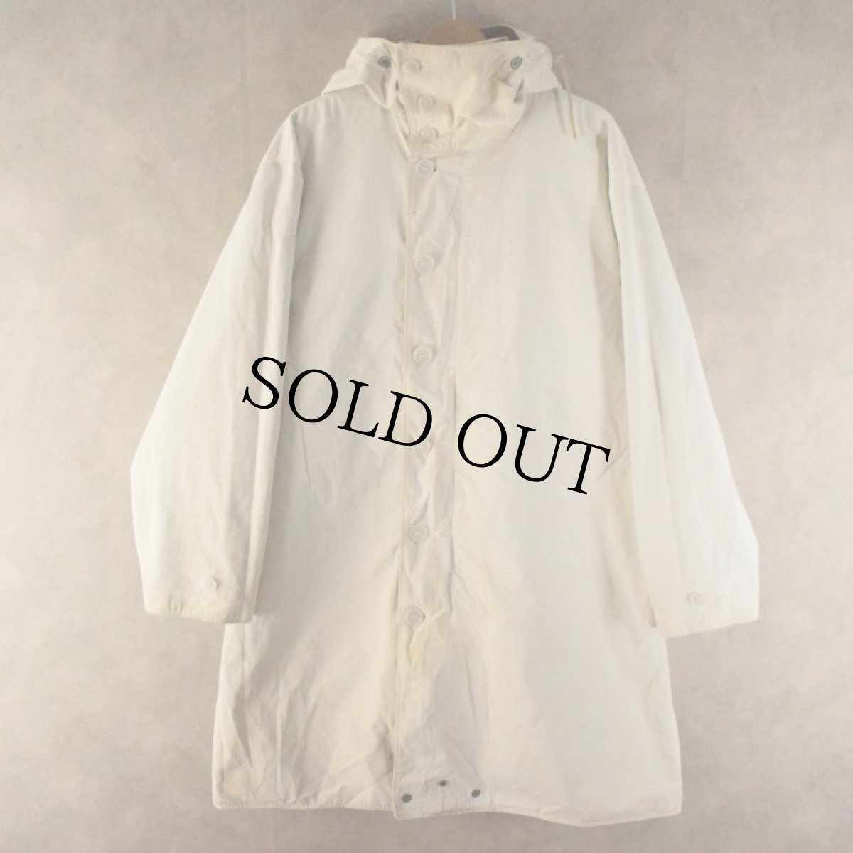 画像2: 40's U.S.ARMY 山岳部隊 ステンシル入り リバーシブルオーバーコート (2)