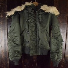 画像1: 70's U.S.AF N-2B Flight Jacket MEDIUM (1)