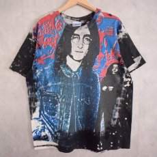 画像1: 80〜90's MOSQUITOHEAD USA製 "JOHN LENNON & YOKO ONO" プリントTシャツ XL (1)