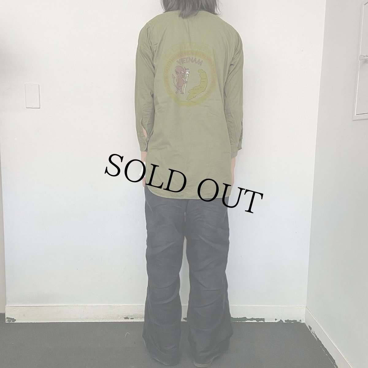 画像5: 40's U.S.NAVY N-3 Cotton Poplin Utility Shirts (5)