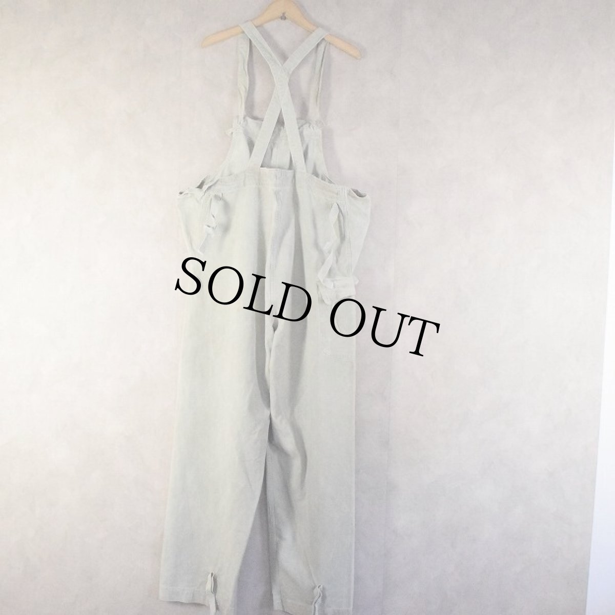 画像2: 40's U.S.NAVY Salvage Pants (Overall) W35-49 (2)