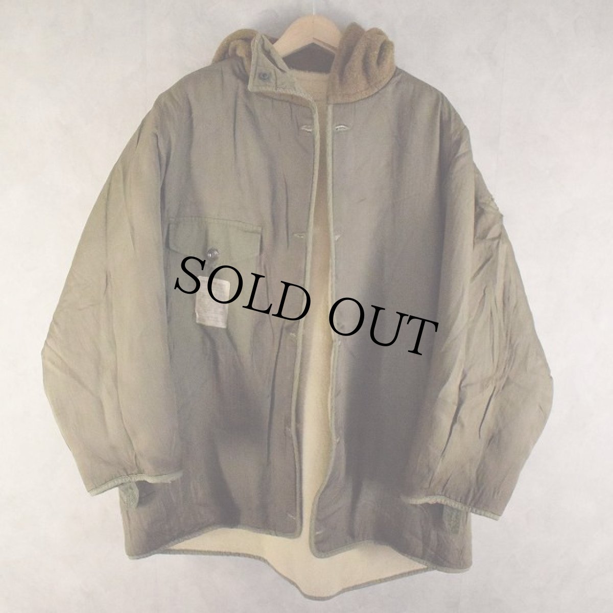 画像2: 40's U.S.ARMY M-1948 PARKA LINER MEDIUM (2)