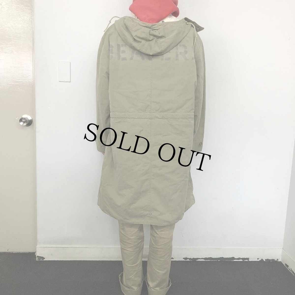 画像5: 40's U.S.ARMY 山岳部隊 ステンシル入り リバーシブルオーバーコート (5)