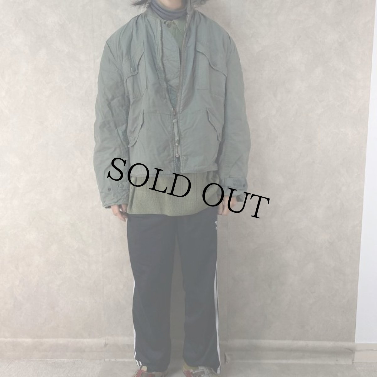 画像2: 70's U.S.AIR FORCE CWU-7/P フライトジャケット XL (2)