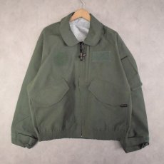 画像1: U.S.MILITARY MCPS CWU-106/P NOMEX/GORE-TEX フライトジャケット TypeI LARGE-REGULAR (1)