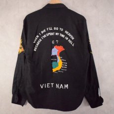 画像1: 60's Vietnam Souvenir Jacket (1)