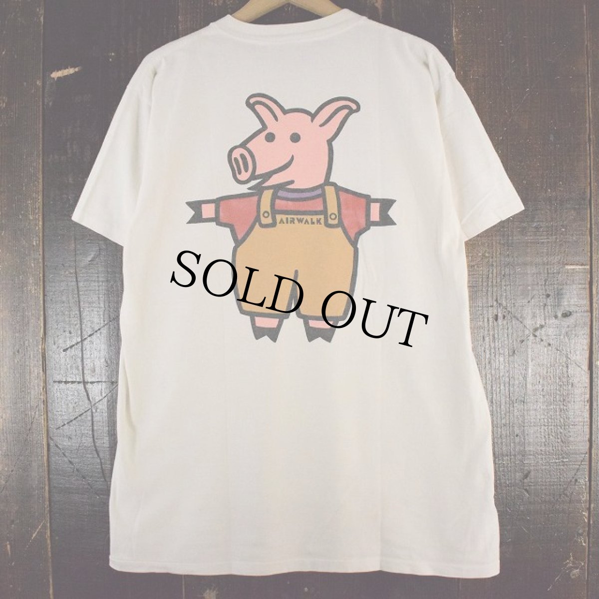 画像2: 90's AIRWALK USA製 キャラクタープリントTシャツ XL (2)