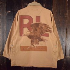 画像1: 80〜90's Ralph Lauren COUNTRY USA製 バックペイントハンティングジャケット S (1)