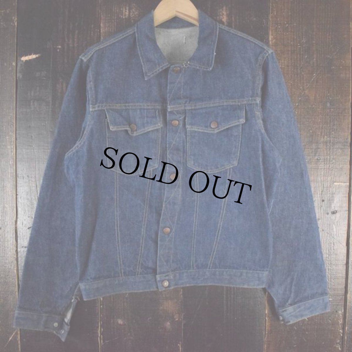 画像2: 60〜70's MADEWELL パッチ付き デニムジャケット (2)