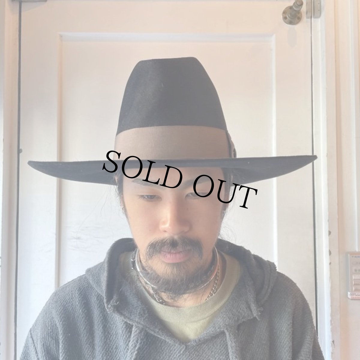 画像5: 60〜70's STETSON 4X ビーバーハット 7 5/8 (5)