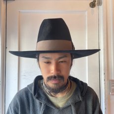 画像5: 60〜70's STETSON 4X ビーバーハット 7 5/8 (5)