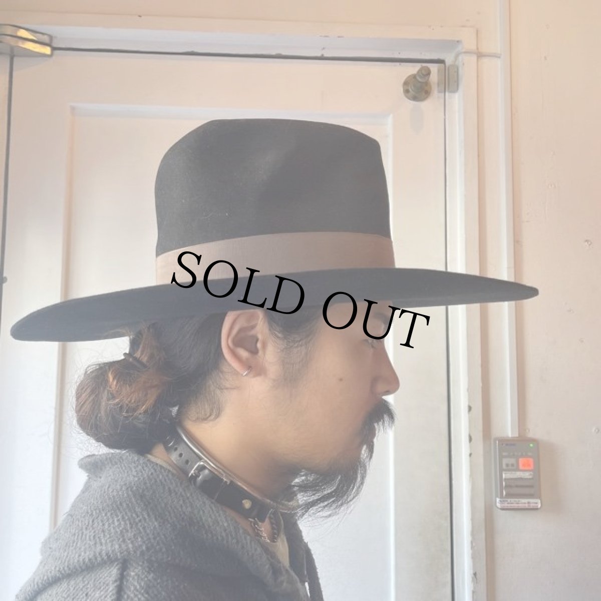 画像6: 60〜70's STETSON 4X ビーバーハット 7 5/8 (6)