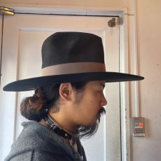 画像6: 60〜70's STETSON 4X ビーバーハット 7 5/8 (6)