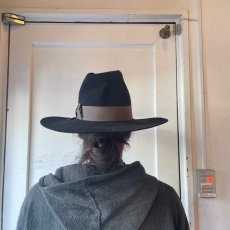 画像7: 60〜70's STETSON 4X ビーバーハット 7 5/8 (7)