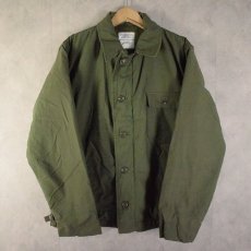 画像2: 80's U.S.NAVY A-2 ステンシル入り デッキジャケット LARGE (2)