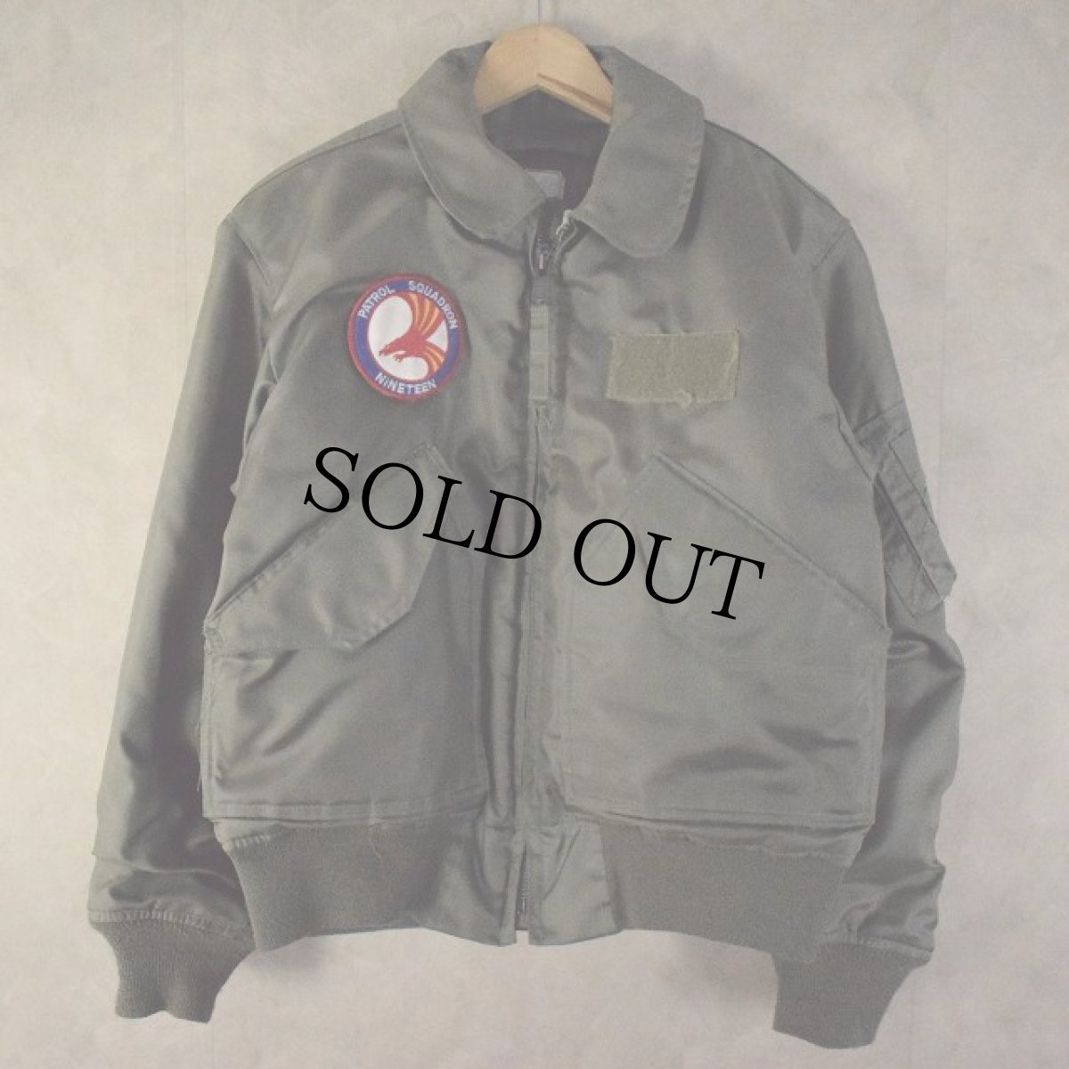 画像1: 80's U.S.AIR FORCE CWU-45/P Flight Jacket SMALL (1)