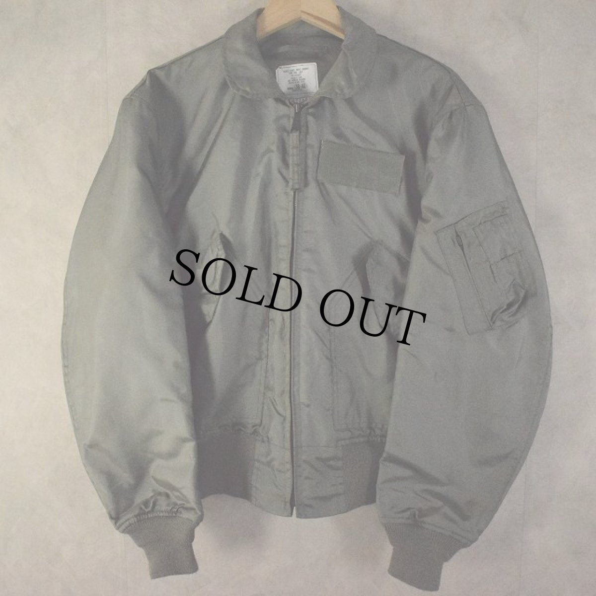 画像1: 90's U.S.AIR FORCE CWU-36/P Flight Jacket MEDIUM (1)