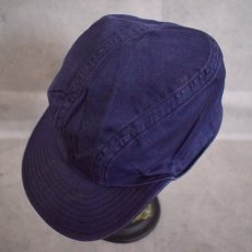 画像1: 60〜70's U.S.NAVY COTTON UTILITY CAP 7 1/4 (1)